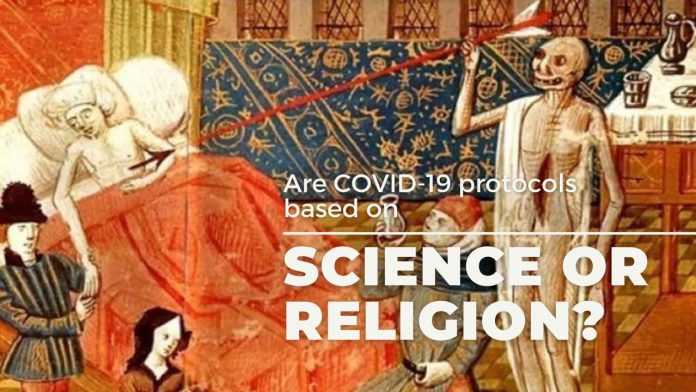 क्या COVID-19 प्रोटोकॉल विज्ञान या धर्म पर आधारित हैं?