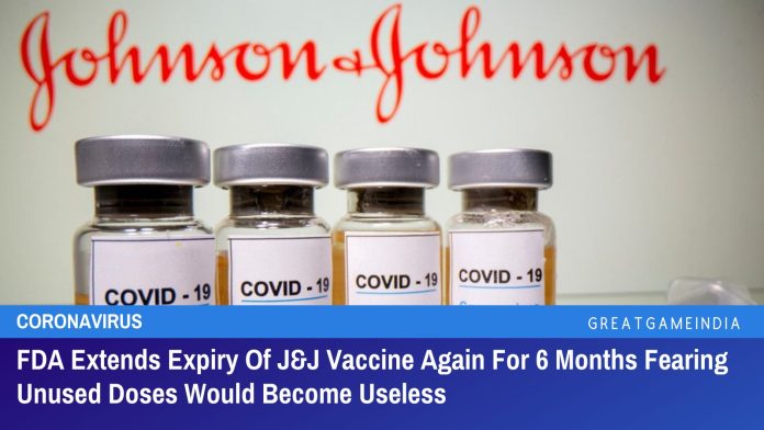 FDA ने J&J वैक्सीन की एक्सपायरी 6 महीने के लिए बढ़ाई