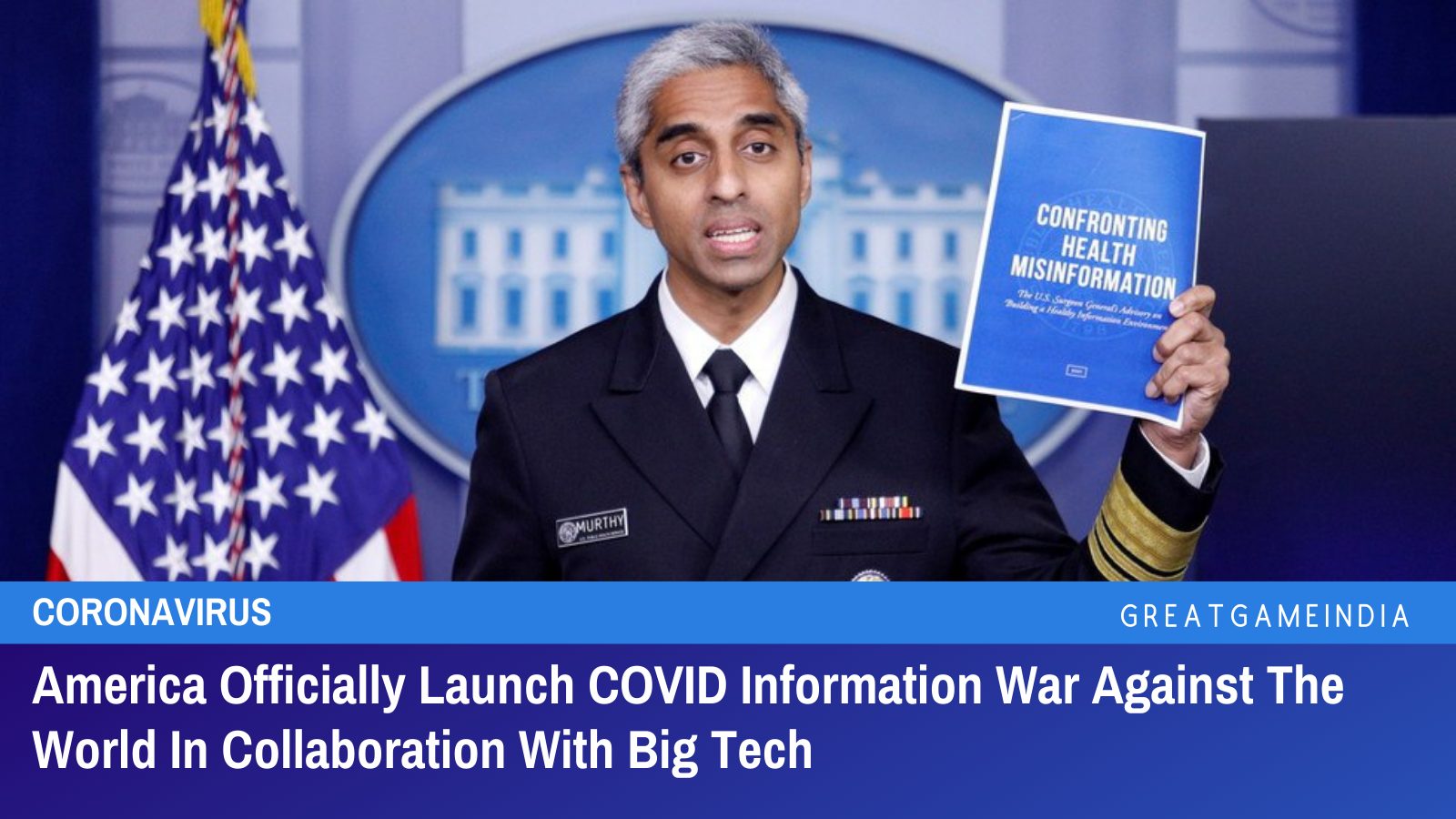 America Officially Launch COVID Information War Against The World In Collaboration With Big Tech