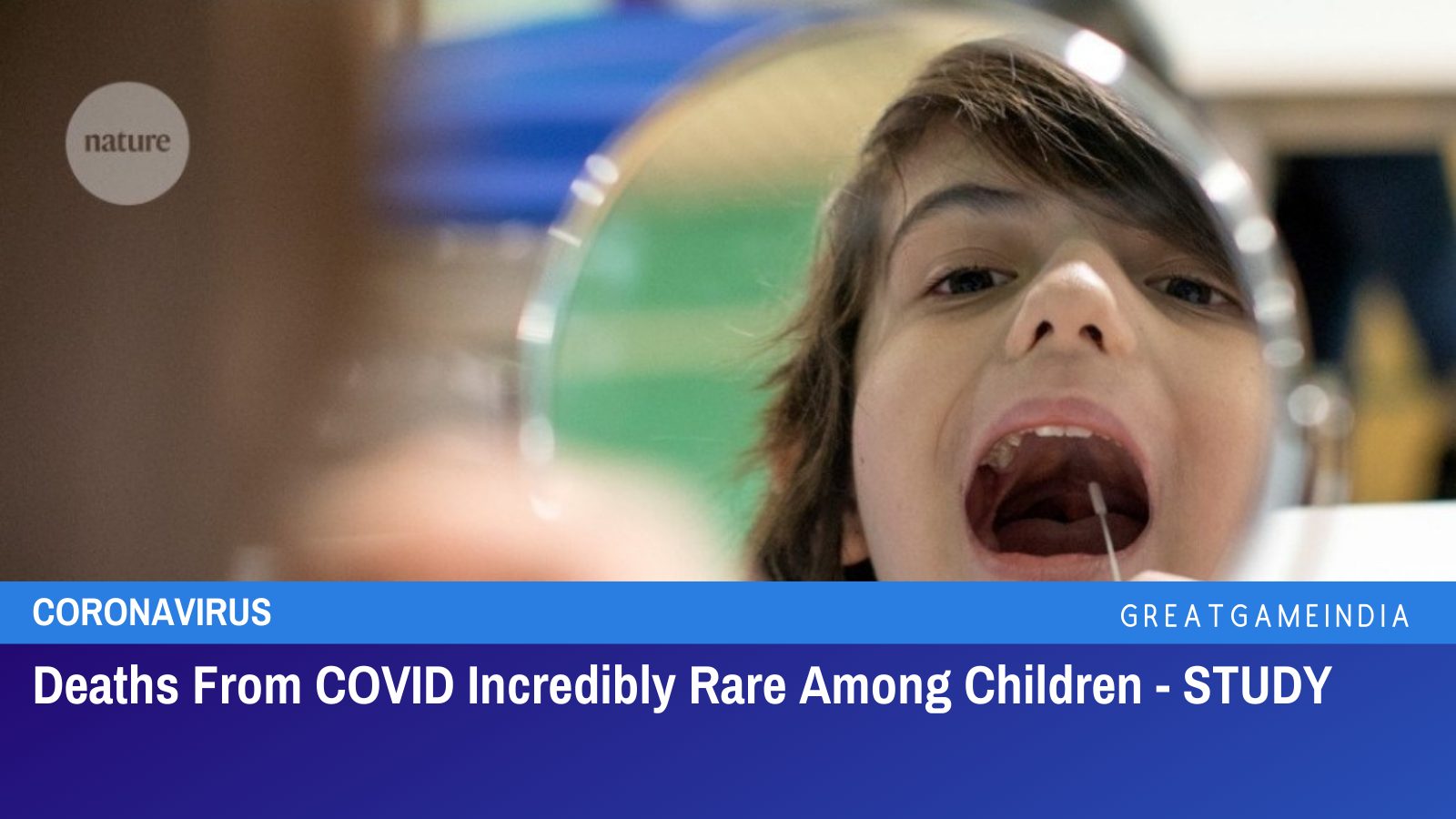 Deaths From COVID Incredibly Rare Among Children - STUDY