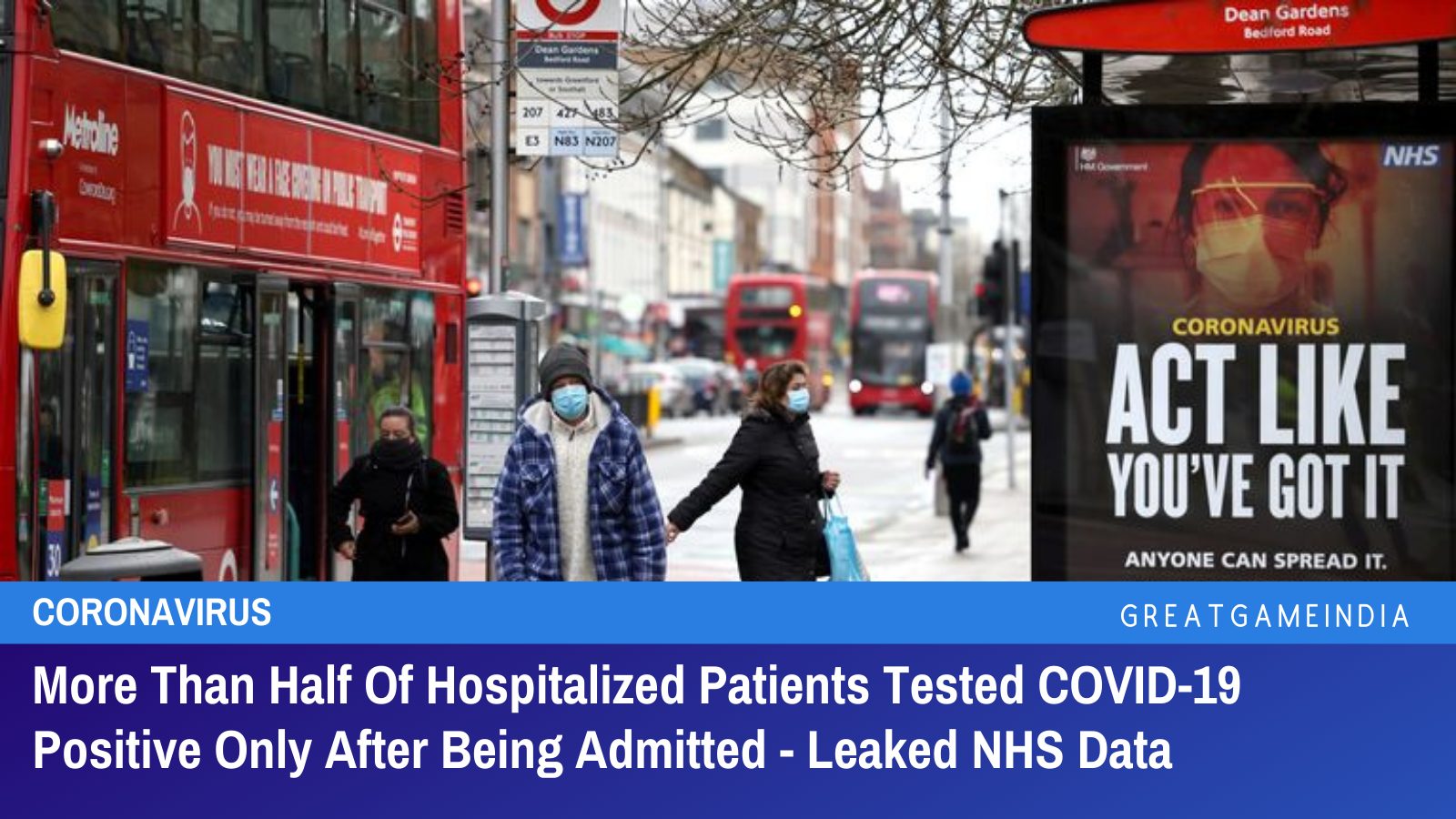 More Than Half Of Hospitalized Patients Tested COVID-19 Positive Only After Being Admitted - Leaked NHS Data